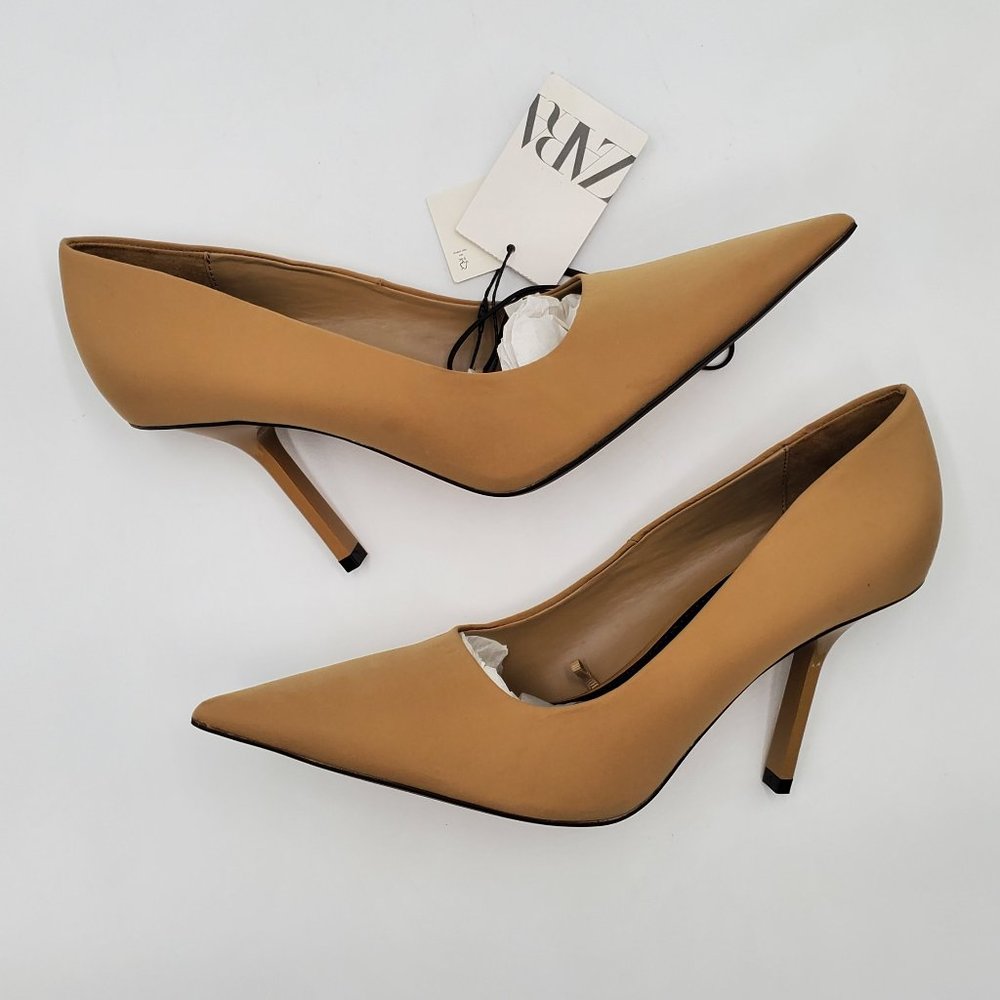 Zara Fabric Stilettos - NWT - Picture 5 of 16